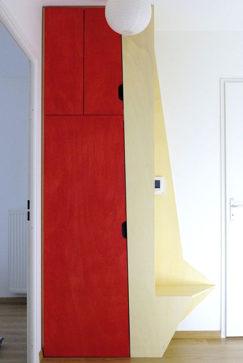 La photo d'un meuble sur-mesure.