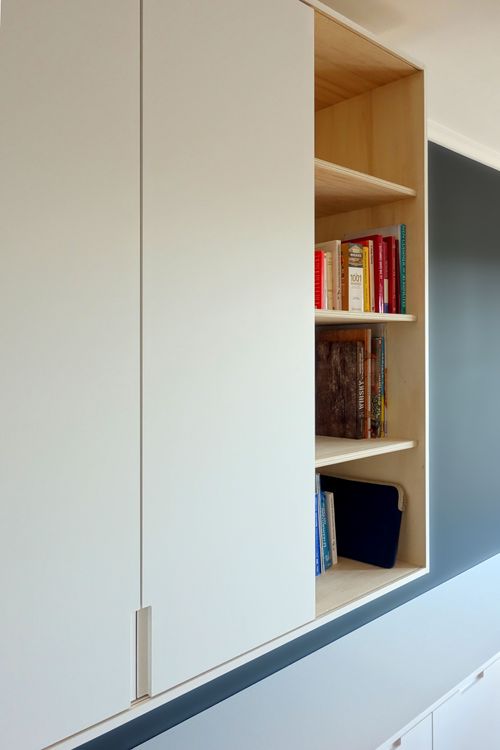 La photo d'un meuble sur-mesure.