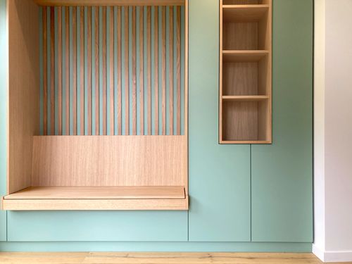 La photo d'un meuble sur-mesure.