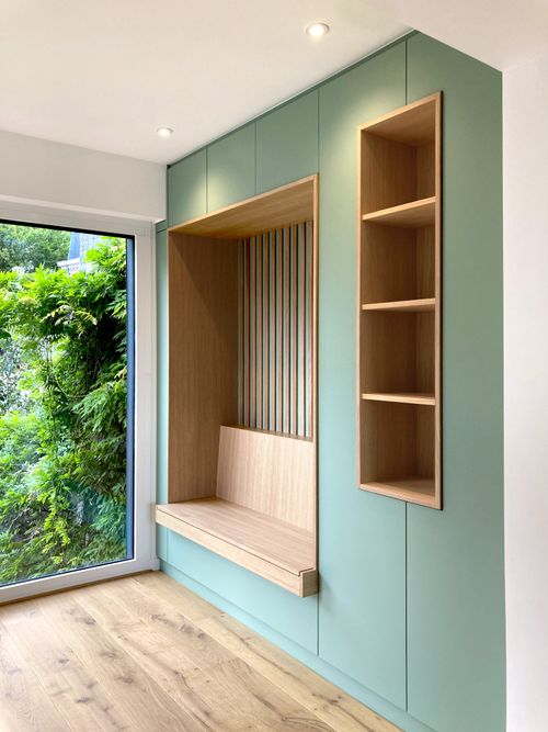 La photo d'un meuble sur-mesure.