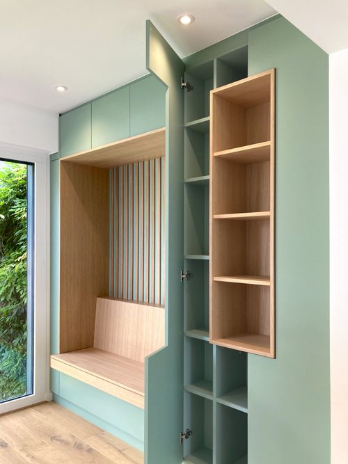 La photo d'un meuble sur-mesure.