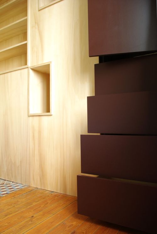 La photo d'un meuble sur-mesure.