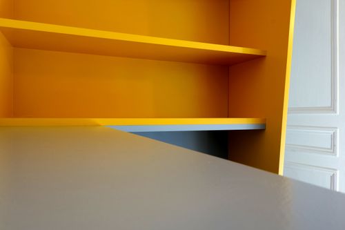 La photo d'un meuble sur-mesure.