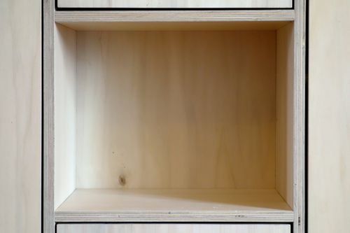 La photo d'un meuble sur-mesure.