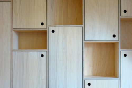 La photo d'un meuble sur-mesure.
