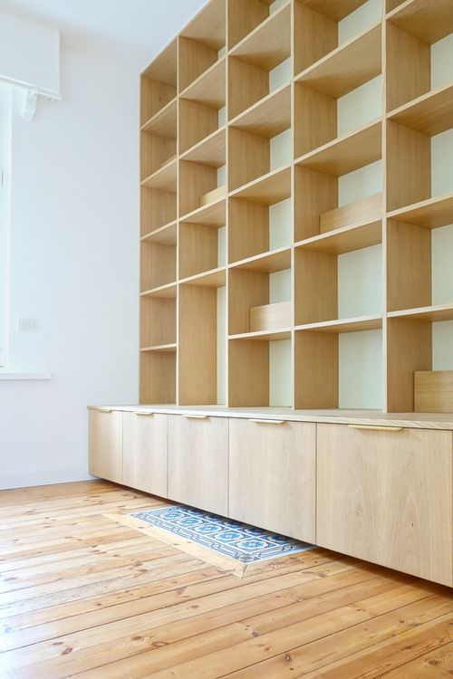 La photo d'un meuble sur-mesure.