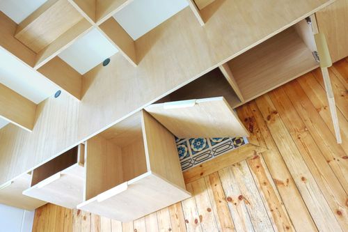 La photo d'un meuble sur-mesure.