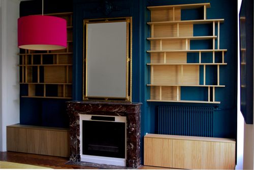 La photo d'un meuble sur-mesure.