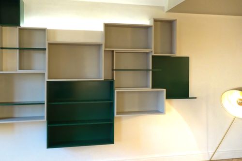 La photo d'un meuble sur-mesure.