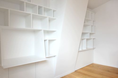 La photo d'un meuble sur-mesure.