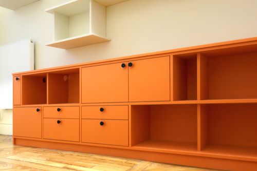 La photo d'un meuble sur-mesure.