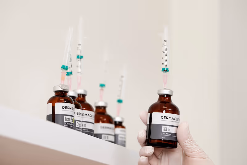 Hoe ziet het behandelplan eruit van een TCA peeling voor acnelittekens?