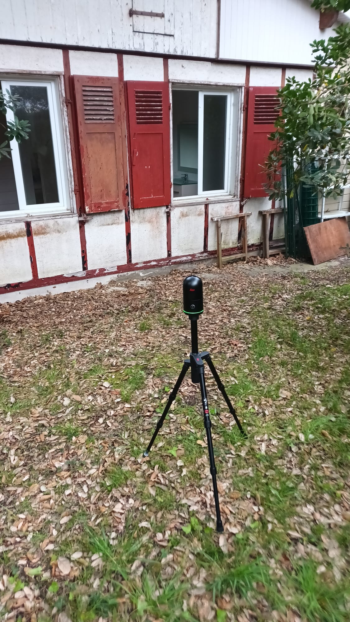 PROJET BOUDIGAU - RELEVE 3D par scanner pour ce projet d'agrandissement à Capbreton