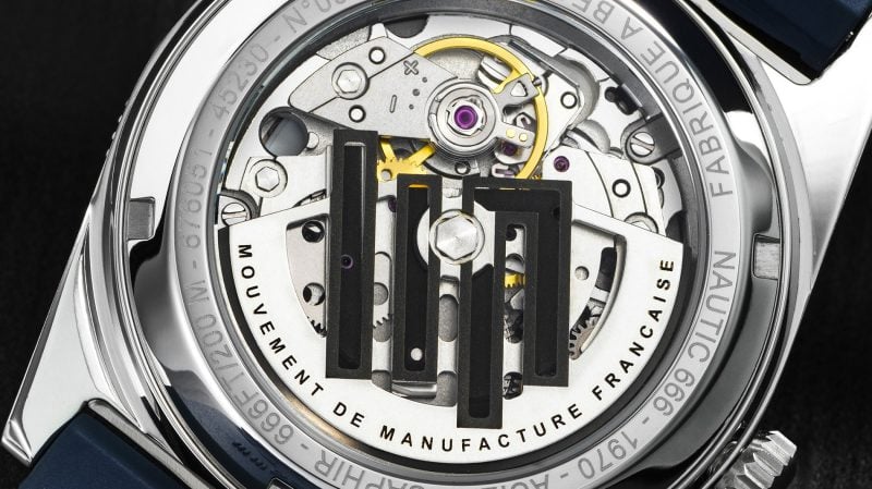 La Lip Nautic 666 dispose du nouveau mouvement automatique R26.