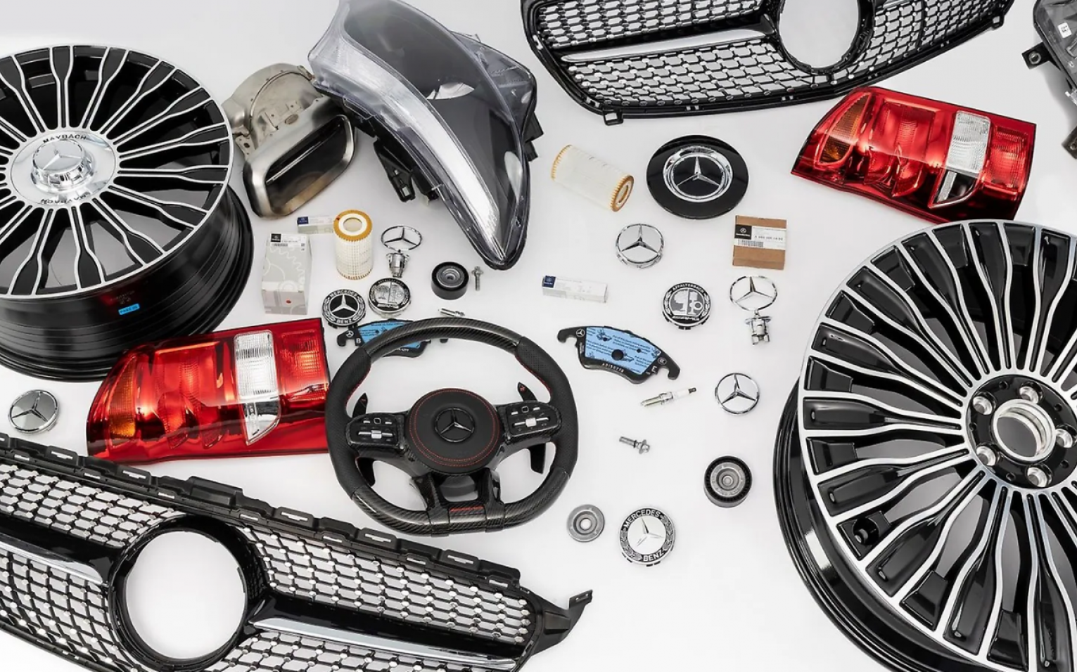 Mercedes bat tous les records de saisies de pièces contrefaites en 2024