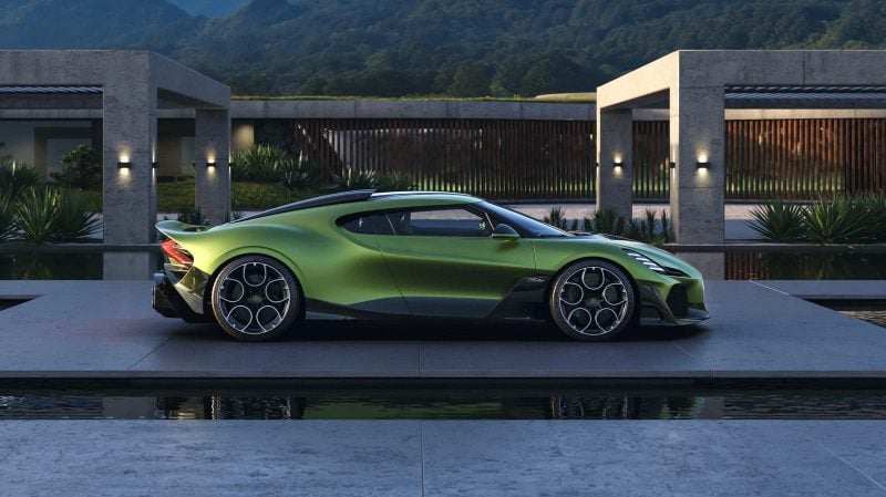 La Bugatti Brouillard mesure quelques centimètres de plus que la Mistral (4,64 m) qui lui sert de base.