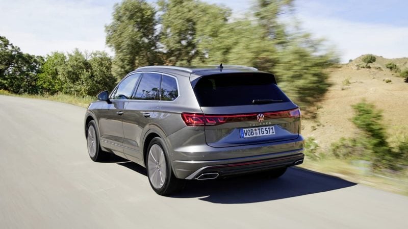 La troisième génération de Volkswagen Touareg n'a jamais été vendue en Amérique du Nord.