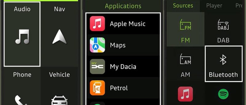 Gratuite, l'application Dacia Media Control offre une connectivité simple et basique mais plutôt sympa.