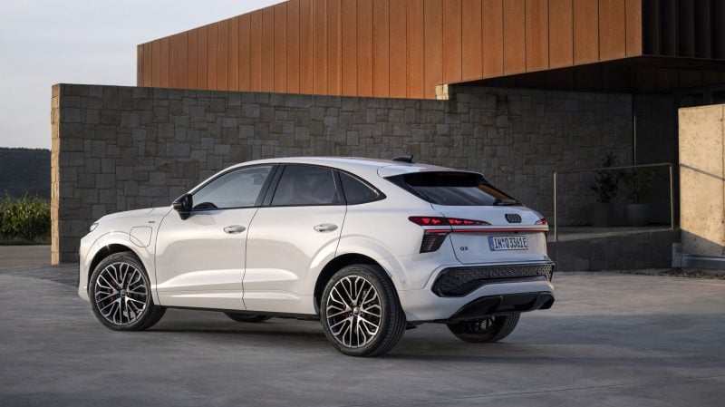 Voici la seconde génération de l'Audi Q3 Sportback, cette nouvelle génération affiche 4,54 m de long.