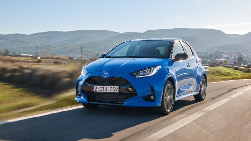 La Toyota Yaris n'est livrable qu'en hybride en versions de 116 et 130 ch.