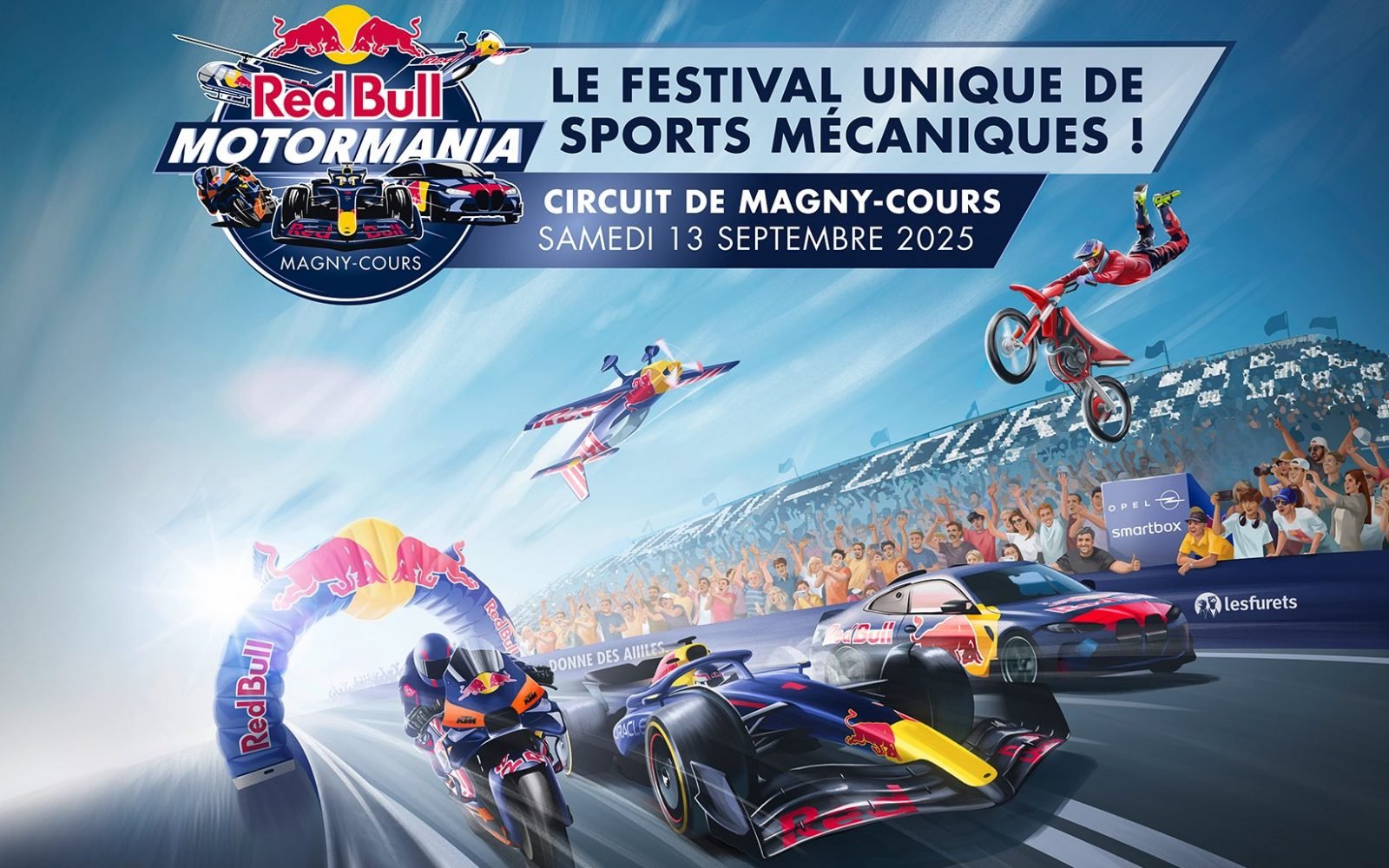 Red Bull Motormania débarque à Magny-Cours : le rendez-vous incontournable des passionnés de sports mécaniques