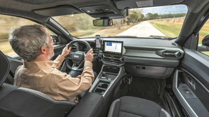 Intérieur du Dacia Bigster.