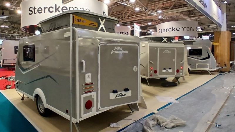 La gamme des mini caravanes Sterckeman Freestyle GO