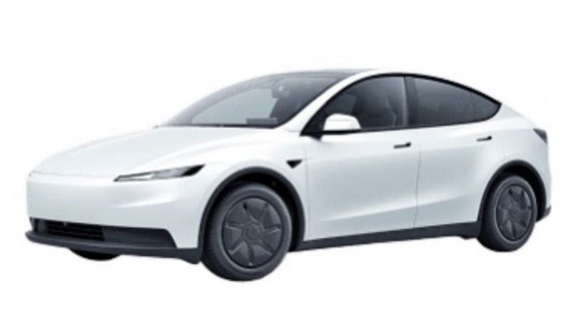 Le Tesla Model Y en version de base.