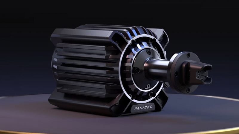 Cette nouvelle base Fanatec Podium DD viendra chapeauter la vaste gamme de la marque allemande.