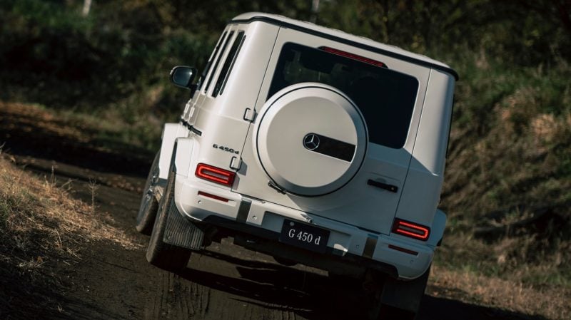 Le Classe G 450d est déjà proposé sur d'autres marchés mais avait été boudé par la France lors du restylage de 2024.