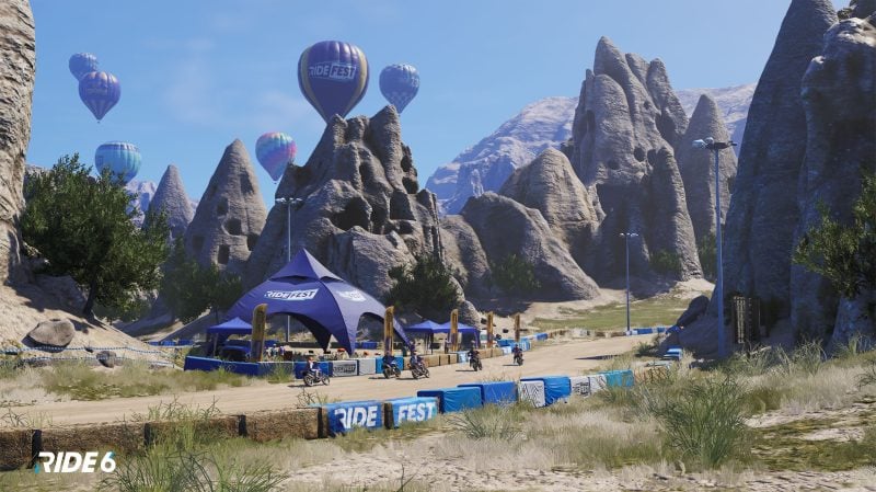 Le mode carrière de Ride 6 prend désormais des allures de festival.