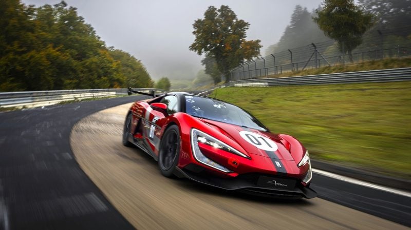 Une Yangwang U9 Xtreme a été flashé à 496,22 km/h.