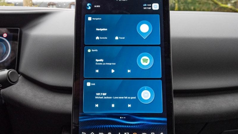 Proposé un écran rotatif était malin : en position verticale, la navigation est favorisée.
