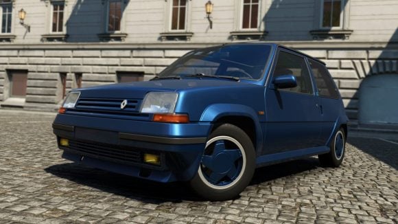 La Renault 5 GT Turbo fait partie des voitures qui arrivent dans Assetto Corsa Evo. © Kunos Simulazioni