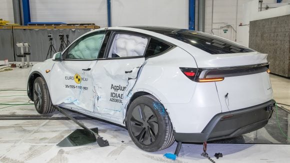 Les poignées affleurantes sur Tesla Model Y évaluées par Euro NCAP 2026