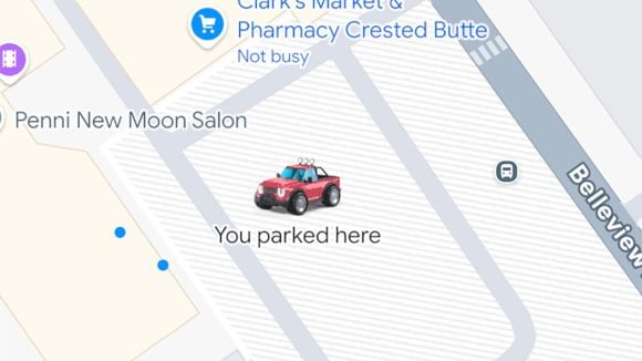 Désormais, sur iOS, l’application peut reprendre directement l’icône de véhicule que vous avez choisie pour vous représenter sur la carte.  © Google Maps