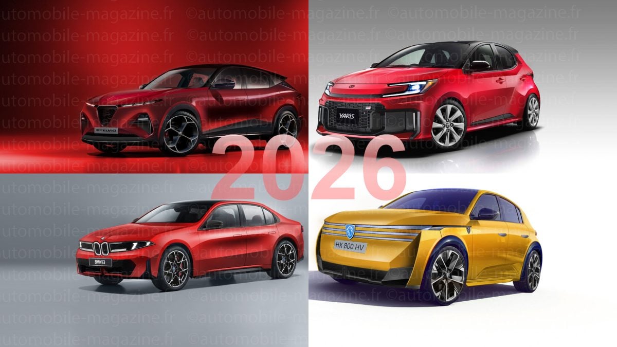 Les 26 voitures qui vont marquer 2026 : SUV électrifiés, bombinettes et retours inattendus
