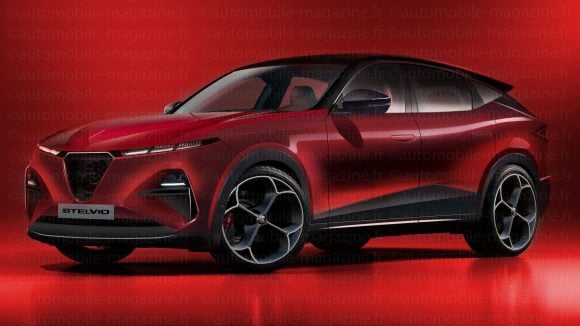 Les lignes de la seconde génération de l’Alfa Romeo Stelvio