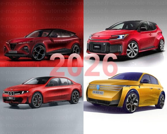 Les 26 voitures stars attendues en 2026