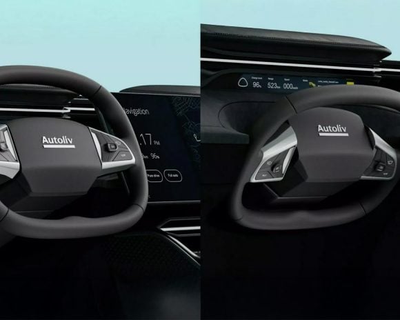 Autoliv s’est associé à Tensor pour mettre au point un volant pliable conçu pour la conduite autonome
