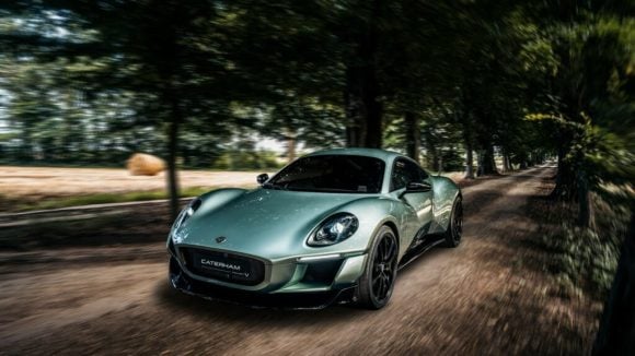 La Caterham Project V sur le papier