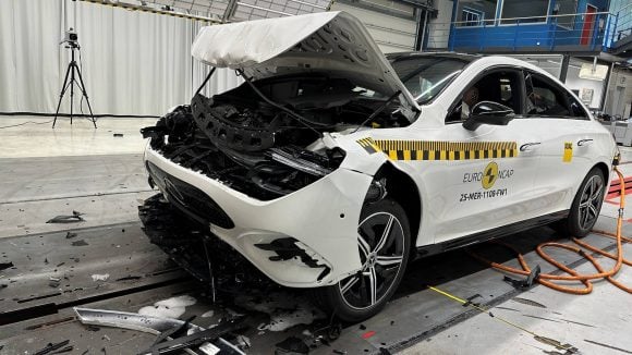 La Mercedes CLA la mieux notée aux crash-tests en 2025