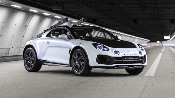 Le concept Alpine A110 SportsX présenté à Paris