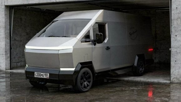Un design inspiré du Tesla Cybertruck