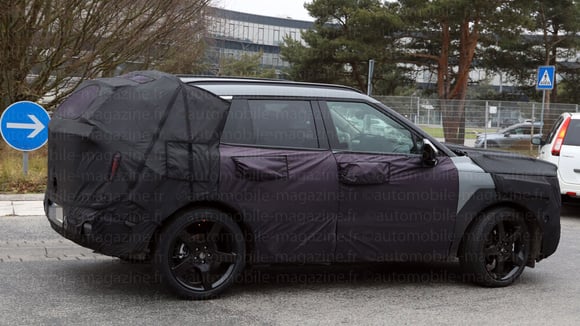 Prototype camouflé du futur Hyundai Tucson