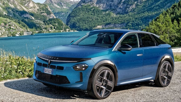 La future Lancia Gamma au profil de SUV coupé