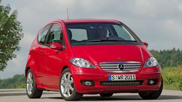 Avant de devenir une berline compacte, la Mercedes Classe A avait été lancée avec une carrosserie de monospace compact