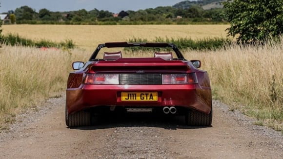 Alpine GTA Cabriolet avec kit carrosserie élargi