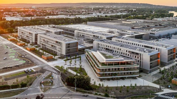 Le site Stellantis de Poissy