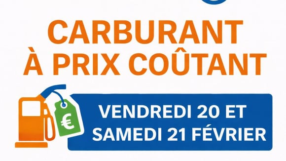 Illustration liée à l’opération carburant à prix coûtant